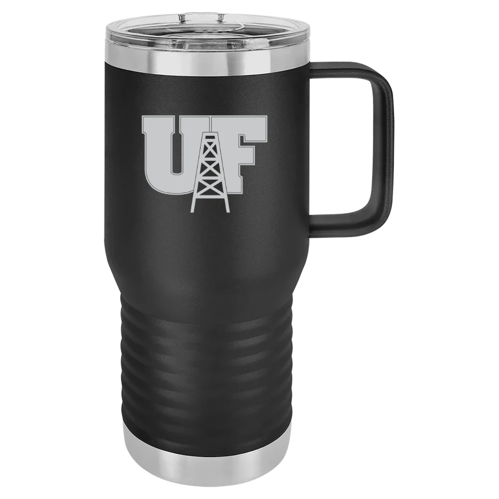 University of Findlay Polar Camel 20 oz. Travel Mug with Slider Lid