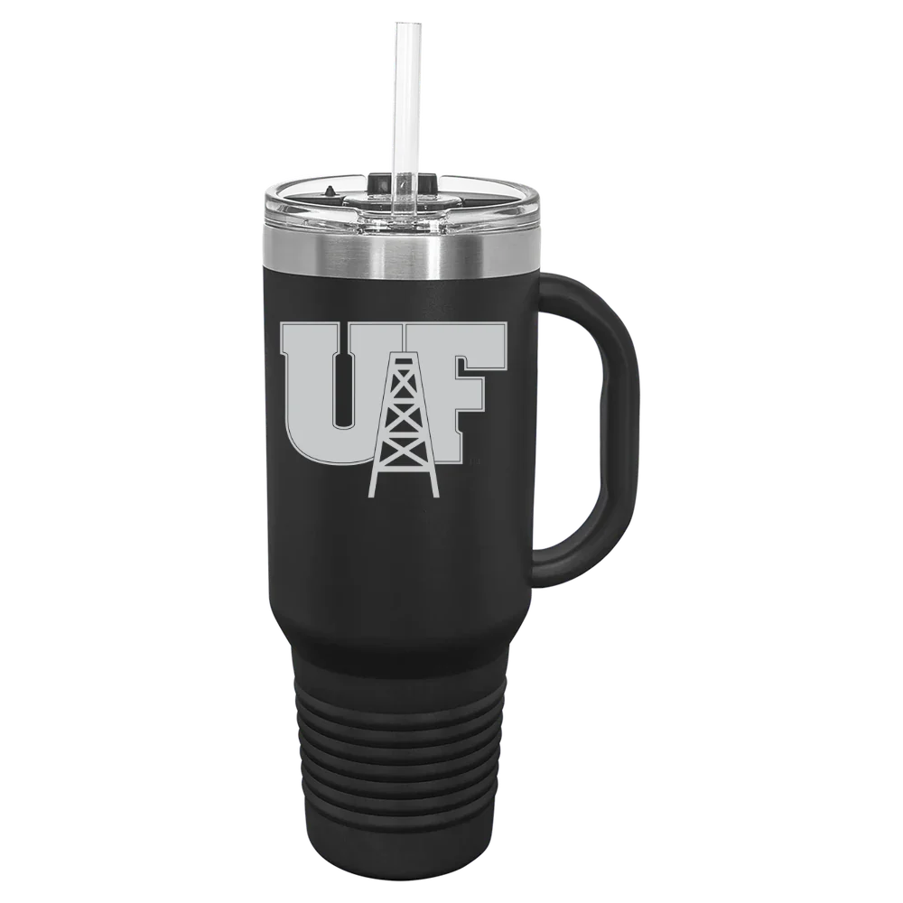 University of Findlay Polar Camel 40 oz. Travel Mug with Snap Lid & Straw