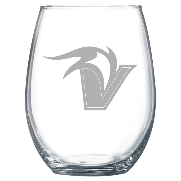 University of Hawaii at Hilo Polar Camel 15 oz. Stemless Wine Glass