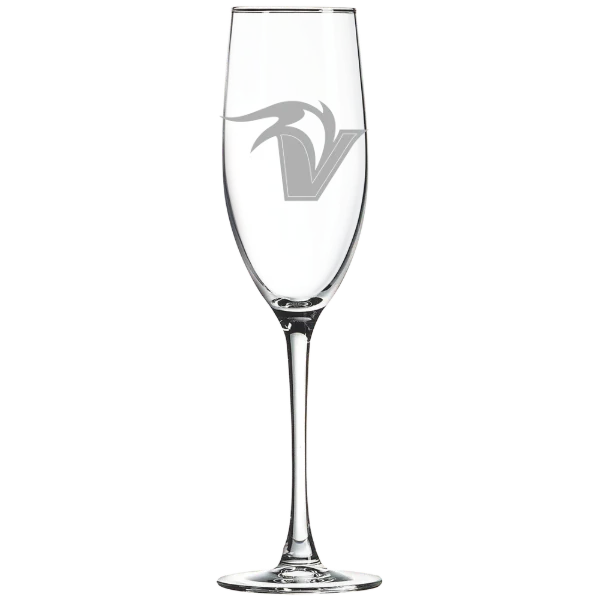 University of Hawaii at Hilo Polar Camel 8 oz. Champagne Flute