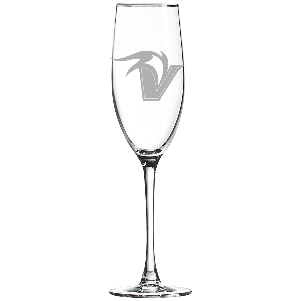 University of Hawaii at Hilo Polar Camel 8 oz. Champagne Flute