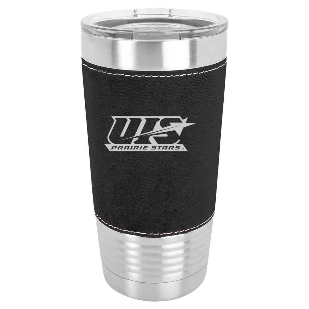 University of Illinois Springfield Polar Camel 20 oz. Leatherette Grip Tumbler with Standard Lid