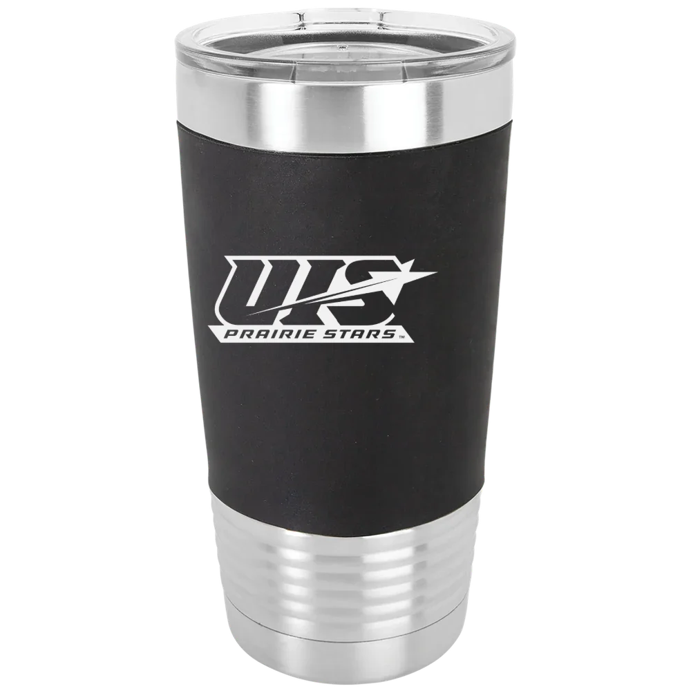 University of Illinois Springfield Polar Camel 20 oz. Silicone Grip Tumbler with Standard Lid