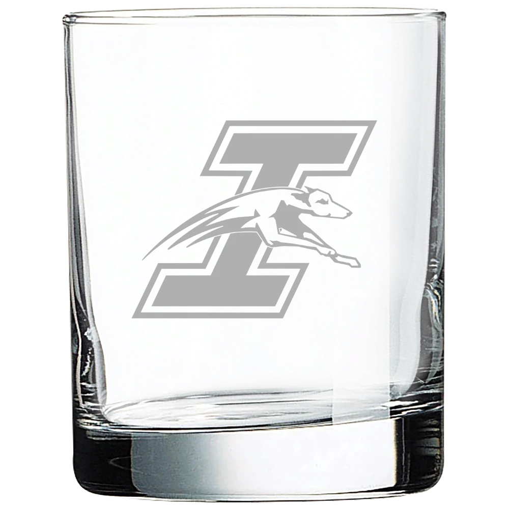 University of Indianapolis Polar Camel 10 1/2 oz. On The Rocks Glass