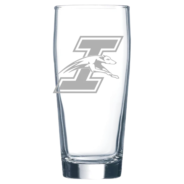 University of Indianapolis Polar Camel 16 oz. Willi Becher Beer Glass