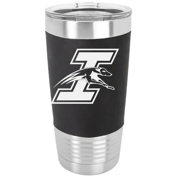 University of Indianapolis Polar Camel 20 oz. Silicone Grip Tumbler with Standard Lid