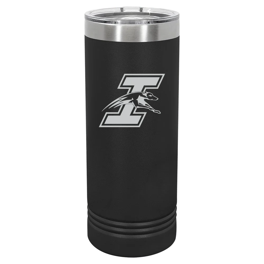 University of Indianapolis Polar Camel 22 oz. Skinny Tumbler with Slider Lid
