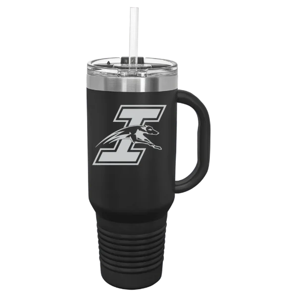 University of Indianapolis Polar Camel 40 oz. Travel Mug with Snap Lid & Straw