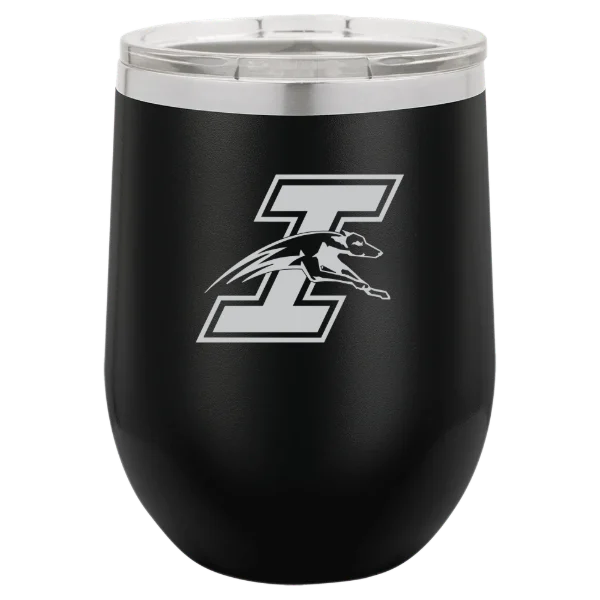 University of Indianapolis Polar Camel 12 oz. Stemless Wine Tumbler