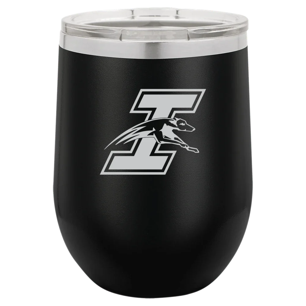 University of Indianapolis Polar Camel 12 oz. Stemless Wine Tumbler