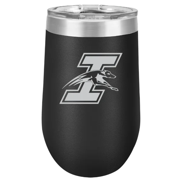 University of Indianapolis Polar Camel 16 oz. Stemless Wine Tumbler