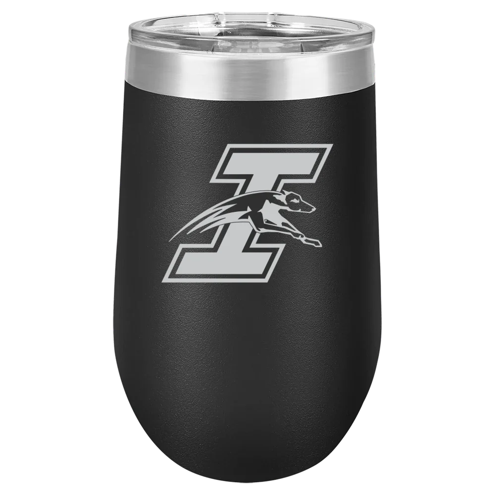 University of Indianapolis Polar Camel 16 oz. Stemless Wine Tumbler