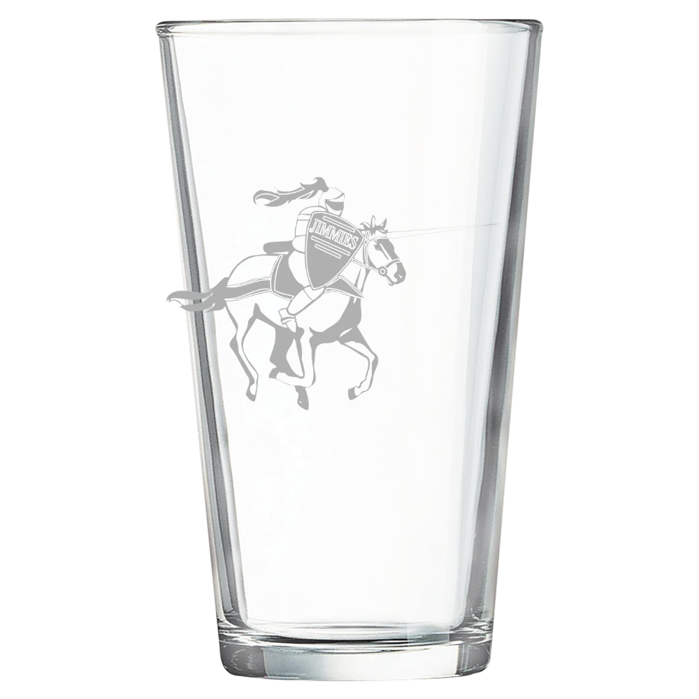 University of Jamestown Polar Camel 16 oz. Pint Mixing Glass