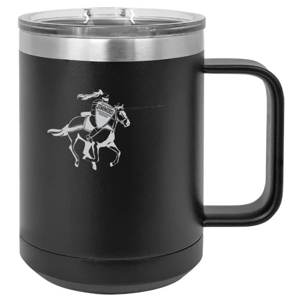 University of Jamestown Polar Camel 15 oz. Mug with Slider Lid