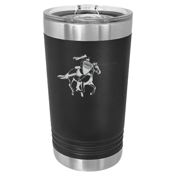 University of Jamestown Polar Camel 16 oz. Pint Tumbler