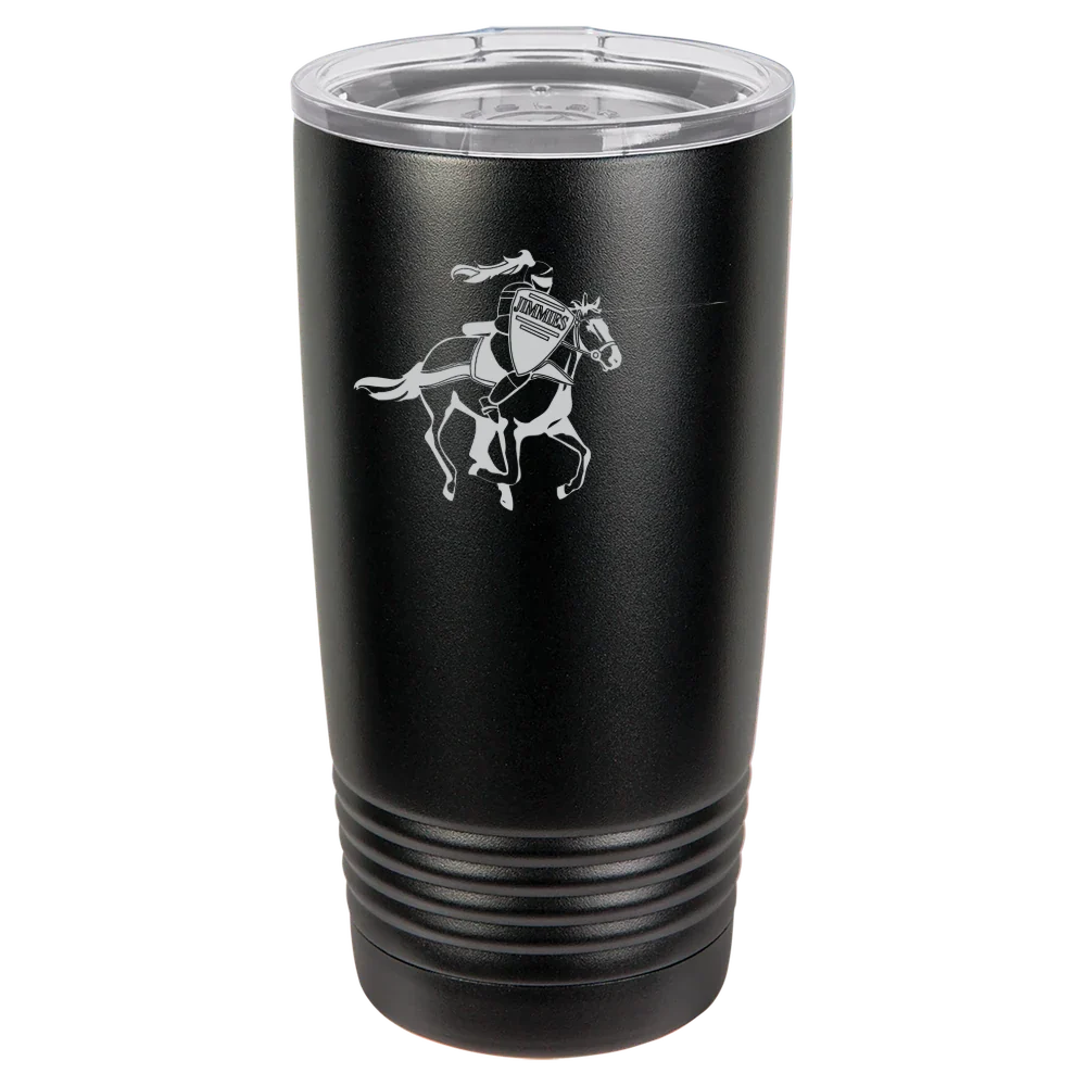 University of Jamestown Polar Camel 20 oz. Ringneck Tumbler with Standard Lid