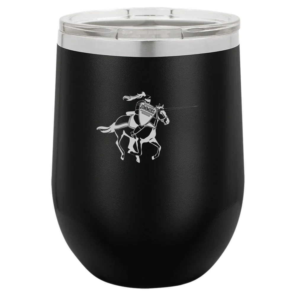 University of Jamestown Polar Camel 12 oz. Stemless Wine Tumbler