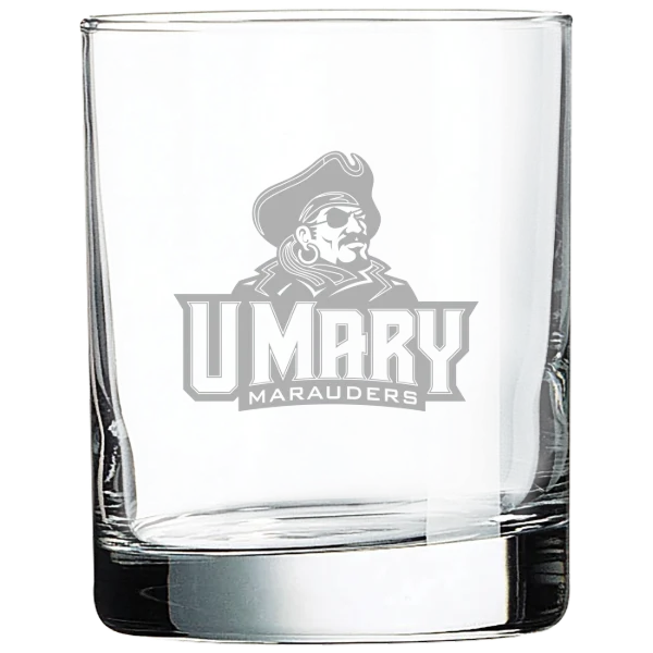 University of Mary Polar Camel 10 1/2 oz. On The Rocks Glass