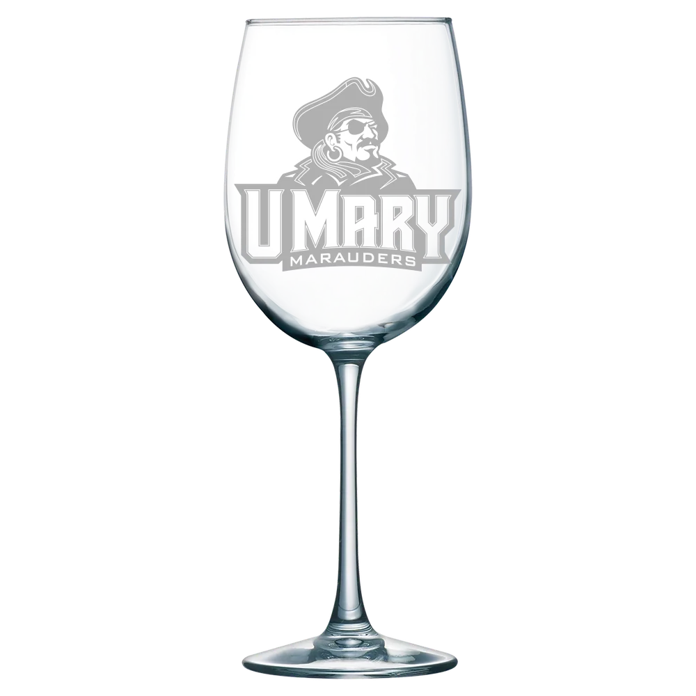 University of Mary Polar Camel 19 oz. Wine Glass