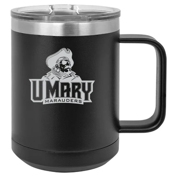 University of Mary Polar Camel 15 oz. Mug with Slider Lid