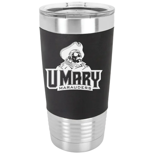 University of Mary Polar Camel 20 oz. Silicone Grip Tumbler with Standard Lid