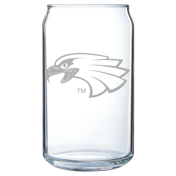 University of Minnesota, Crookston Polar Camel 16 oz. Can Glass