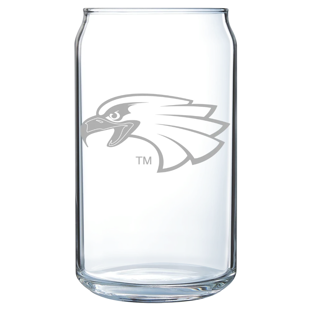 University of Minnesota, Crookston Polar Camel 16 oz. Can Glass