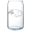University of Minnesota, Crookston Polar Camel 16 oz. Can Glass