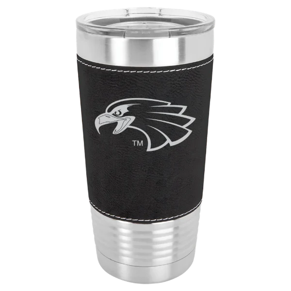 University of Minnesota, Crookston Polar Camel 20 oz. Leatherette Grip Tumbler with Standard Lid