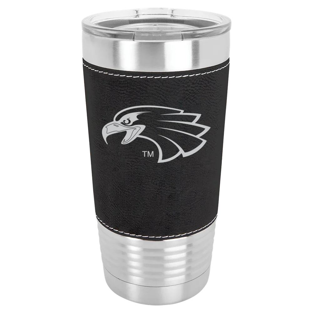 University of Minnesota, Crookston Polar Camel 20 oz. Leatherette Grip Tumbler with Standard Lid