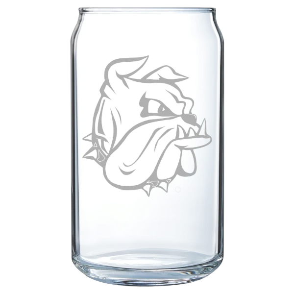 University of Minnesota Duluth Polar Camel 16 oz. Can Glass