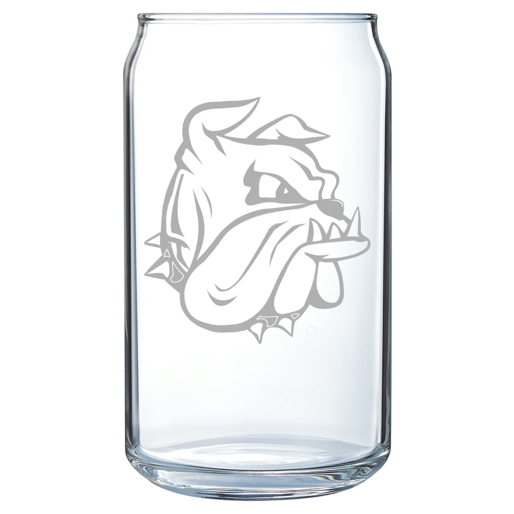 University of Minnesota Duluth Polar Camel 16 oz. Can Glass