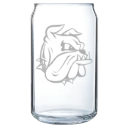 University of Minnesota Duluth Polar Camel 16 oz. Can Glass