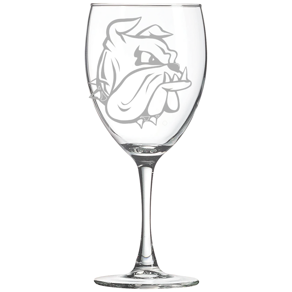 University of Minnesota Duluth Polar Camel 10 1/2 oz. Wine Glass