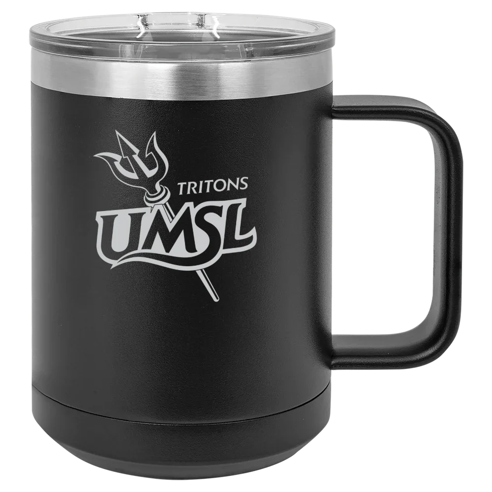 University of Missouri-St. Louis Polar Camel 15 oz. Mug with Slider Lid