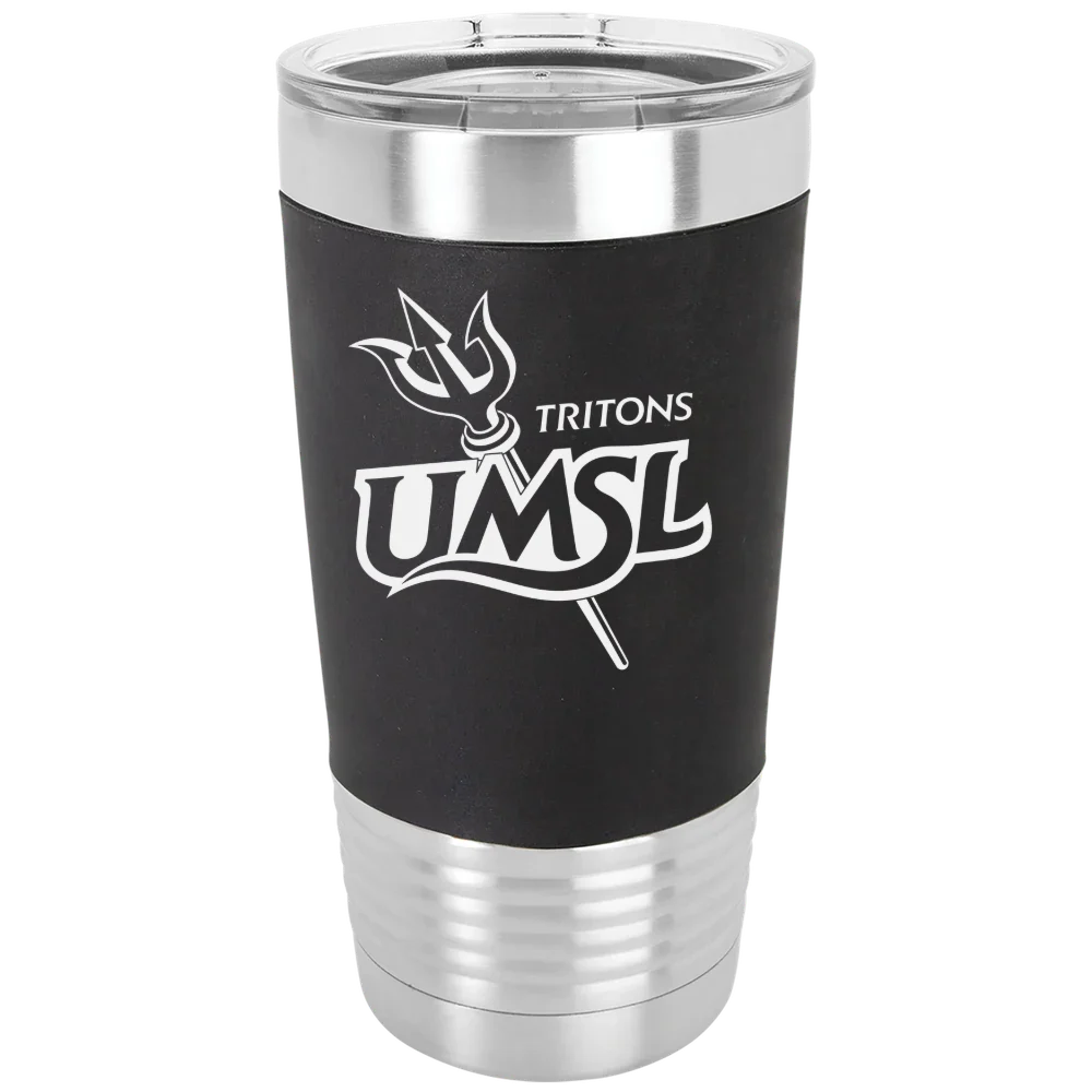 University of Missouri-St. Louis Polar Camel 20 oz. Silicone Grip Tumbler with Standard Lid