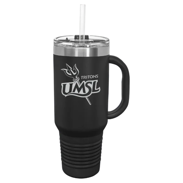University of Missouri-St. Louis Polar Camel 40 oz. Travel Mug with Snap Lid & Straw