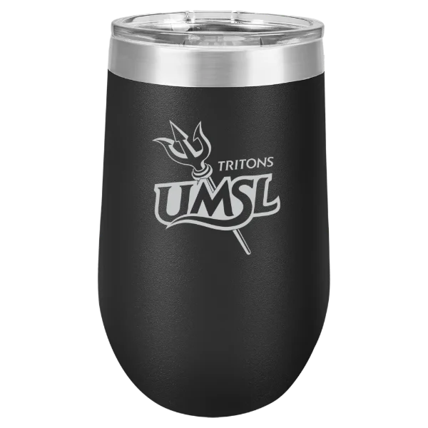 University of Missouri-St. Louis Polar Camel 16 oz. Stemless Wine Tumbler