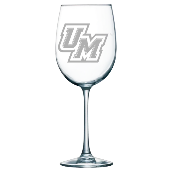 University of Montevallo Polar Camel 19 oz. Wine Glass