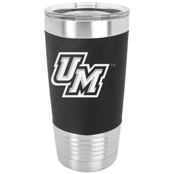 University of Montevallo Polar Camel 20 oz. Silicone Grip Tumbler with Standard Lid