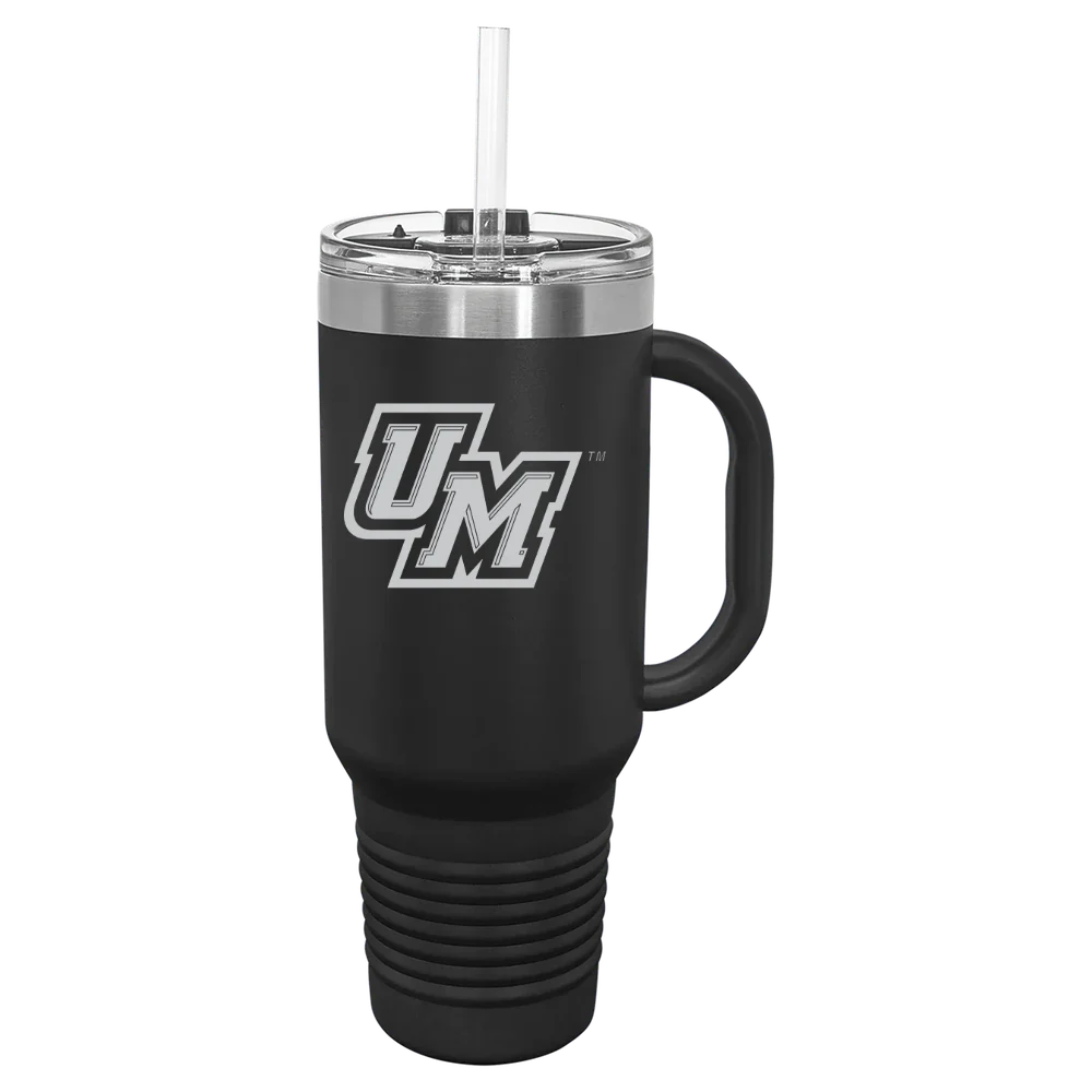 University of Montevallo Polar Camel 40 oz. Travel Mug with Snap Lid & Straw
