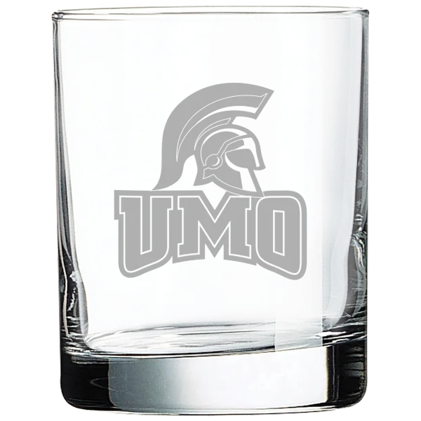 University of Mount Olive Polar Camel 10 1/2 oz. On The Rocks Glass