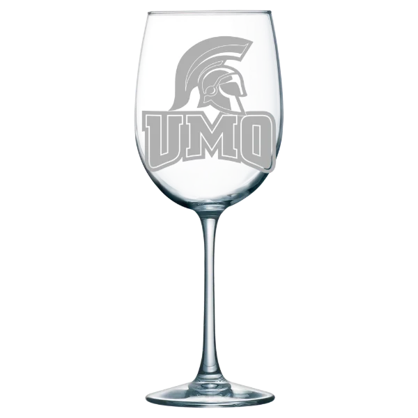 University of Mount Olive Polar Camel 19 oz. Wine Glass