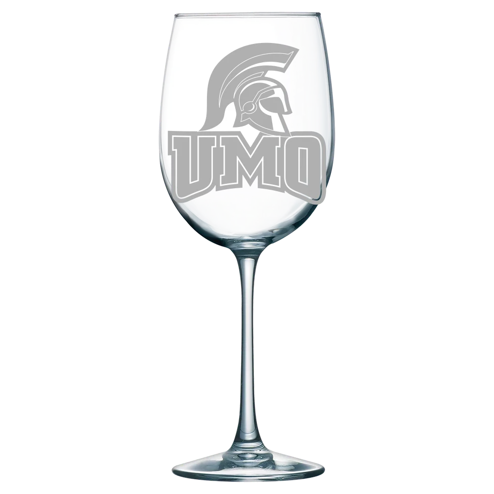 University of Mount Olive Polar Camel 19 oz. Wine Glass
