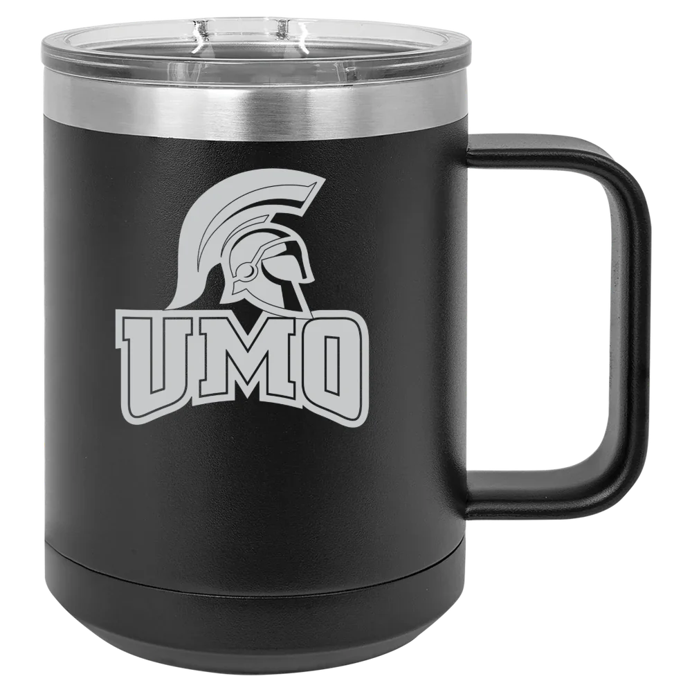 University of Mount Olive Polar Camel 15 oz. Mug with Slider Lid