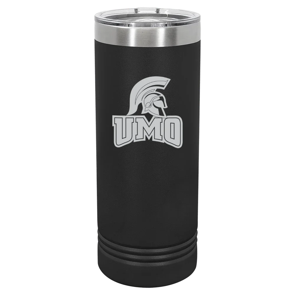 University of Mount Olive Polar Camel 22 oz. Skinny Tumbler with Slider Lid