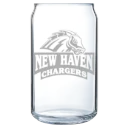 University of New Haven Polar Camel 16 oz. Can Glass