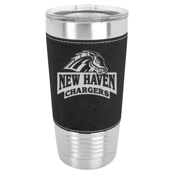 University of New Haven Polar Camel 20 oz. Leatherette Grip Tumbler with Standard Lid