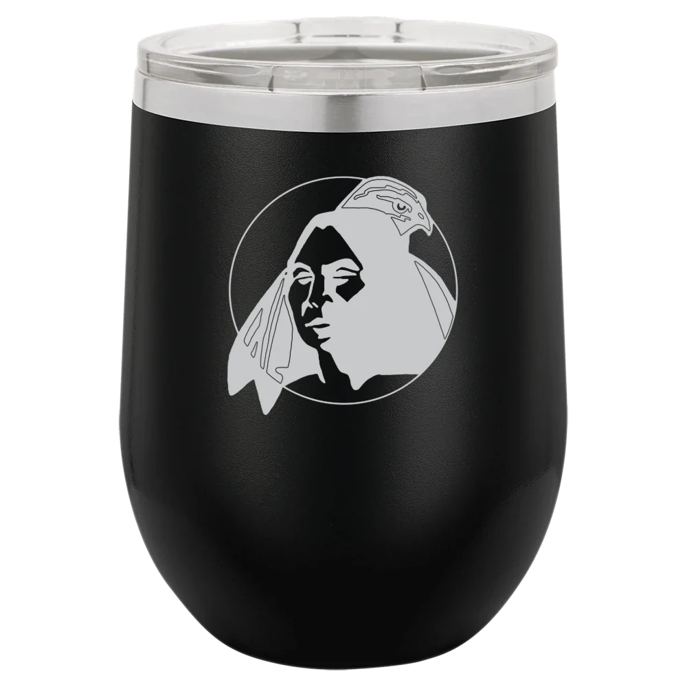 University of North Carolina at Pembroke Polar Camel 12 oz. Stemless Wine Tumbler