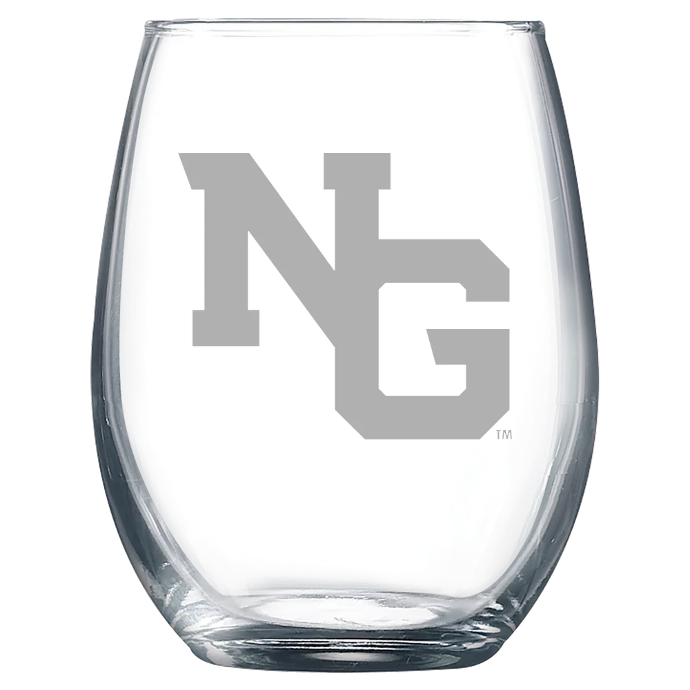 University of North Georgia Polar Camel 9 oz. Stemless Wine Glass